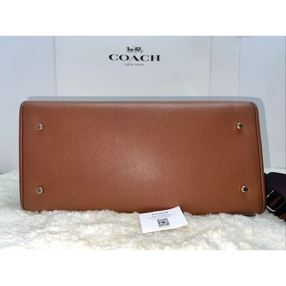 🔥🎁NEW! Coach DEMPSEY Tote 40 Handbag Signature Jacquard C5793 Msrp:$498.00 - Picture 5 of 8